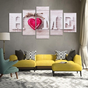 5 Db Keret Nélküli Vászonnyomtatás Festmények Kép Otthon Hálószoba Fali Art Decor Ajándékok