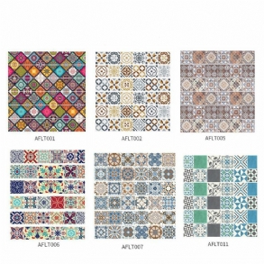 6 Db Lépcsőlépcső Matricák Lépcsőemelő Csempe Backsplash Kontaktpapír