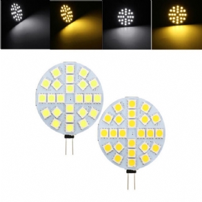 G4 3w Szabályozható Smd5050 24led Meleg Fehér Tiszta Izzó Dc12v