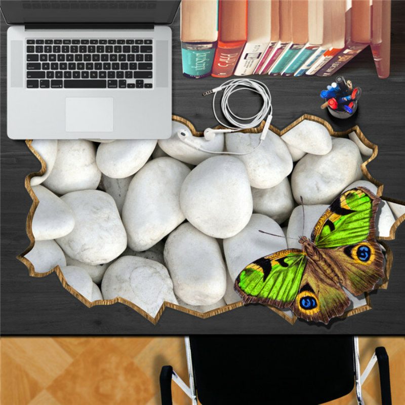 Stone Butterfly Pag Sticker 3d Asztali Matrica Fali Matricák Otthoni Asztal Asztaldísz Ajándék